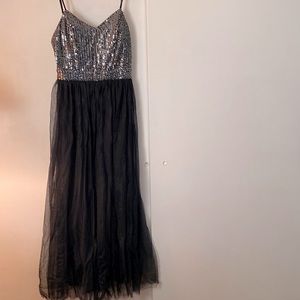 Black/Silver dress